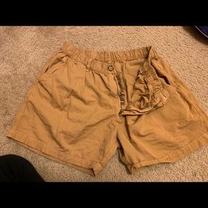 Chubbies shorts- tan khaki color